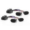 Y-Splitter H9/H11 To H4 Conversion Wire Harness Adapters For Harley Davidson