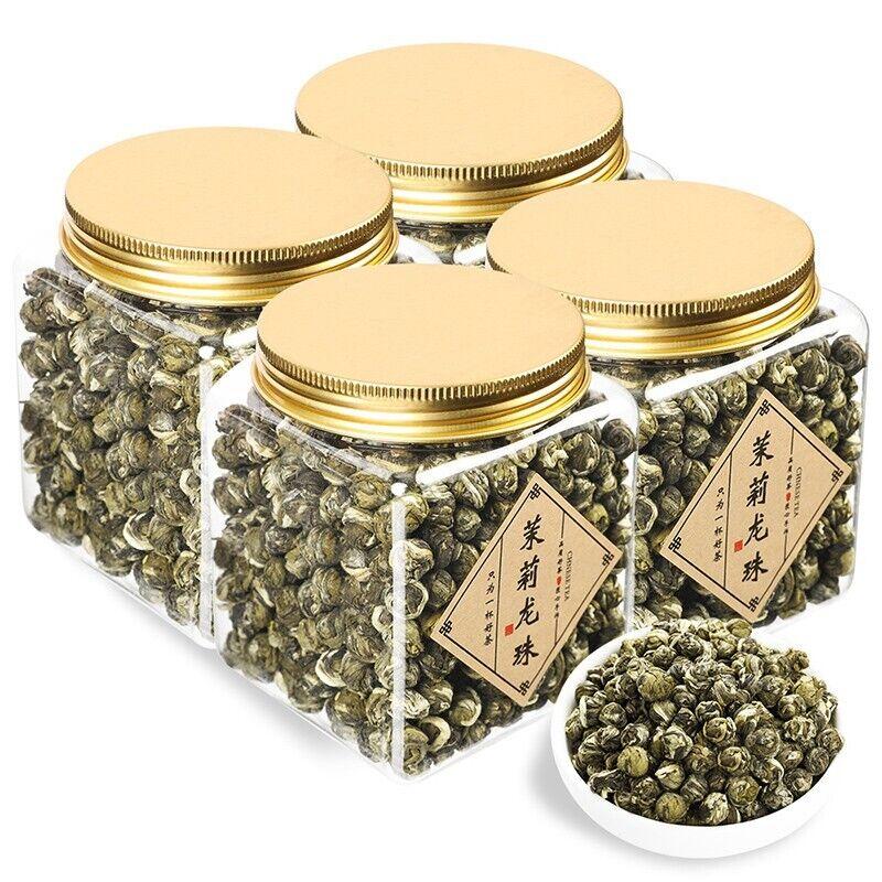 Jasminperlentee - Jasmine Dragon Pearls Grüner Tee mit herrlichem Aroma 125g/200g/400g