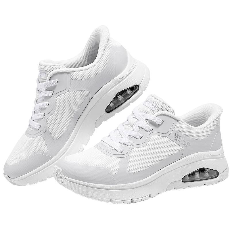Skechers Women s Lightweight Casual Slip-On Sneakers 177795 US 6 белый