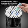 Sewer Pipe Mesh Cover Stainless Steel Gutter Leaf Protection Rain Downpipe Blockage Leaf Guard Drainage Blade Shield