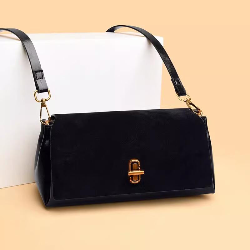 OGAR Women s Frosted Leather Shoulder Bag Crossbody