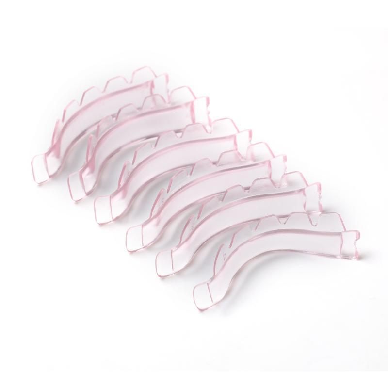 12Pcs/6Size Lash Lift Pads, Jelly Lash Lift Rods Self Adhesive Silicone Pads C-Curl Eyelash Lifting Shield,Diy Use At Home