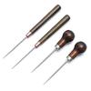 Shoes Leather Tool Wood Handle Bags Hole Hook Sewing Accessories Stitching Awl Sewing Awls Cone Needle