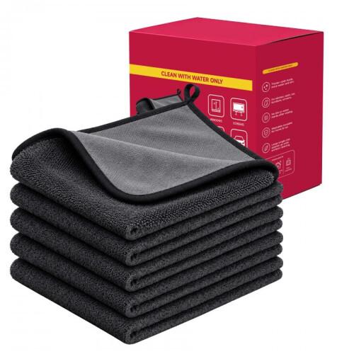 Household Cleaning Cloth Efficient Degreasing Streak-Free Glass Cleaning Leather Furniture Wipe Wood Care Multi-Purpose Soft Absorbent No Watermarks