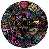 100 Neon Color Personality Ins Style Small Fresh Decorative Scooter Motorcycle Bicycle Car Stickers