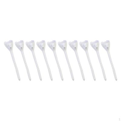 10 bucăți tricouri de golf la 10 grade, scară segmentată, incasabil, suport pentru minge cu tragere la zero, golf