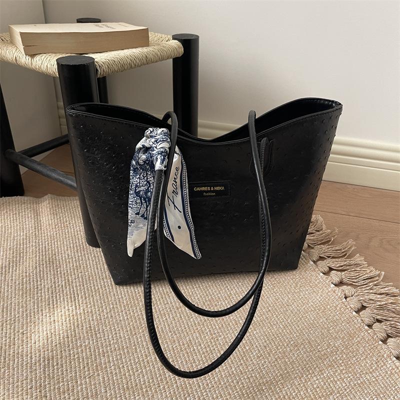 Borsa a Spalla alla Moda, Individuale e Testurizzata per Donna, Borsa Tote