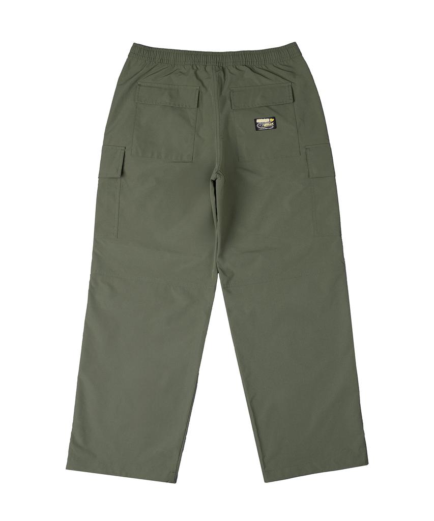 WACKY WILLY Ripstop Cargo Pants Olive Green