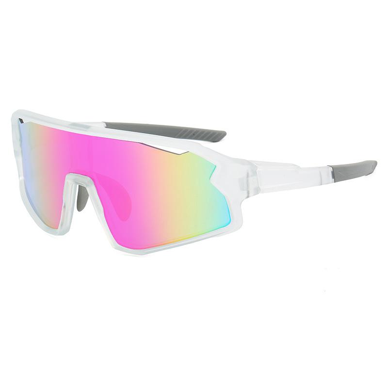 Outdoor Sports Goggles Sunglasses New Style Mountaineering Goggles Sunglasses Women One-piece Cycling Glasses 0965