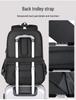 Men's Large-Capacity Waterproof Commuter Backpack for Business, Travel, and School