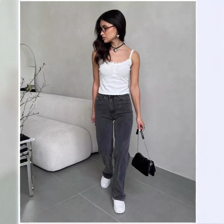 2025 Russian Women's Tall Jeans: New Fashion for Cross-border Dropshipping