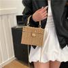 Woven Straw Bags Women's Handbags Bohemian Chic Multi-functional Handbag for A Beach Chain Crosshody Shoulder Bag