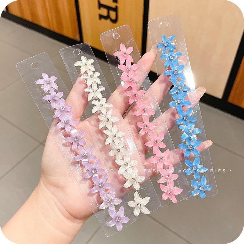 10 STÜCKE Neue Blume Prinzessin Mädchen Lieblich Haarspange Haarnadeln Kinder Kopfschmuck Haargriff Haarspangen Haaraccessoires