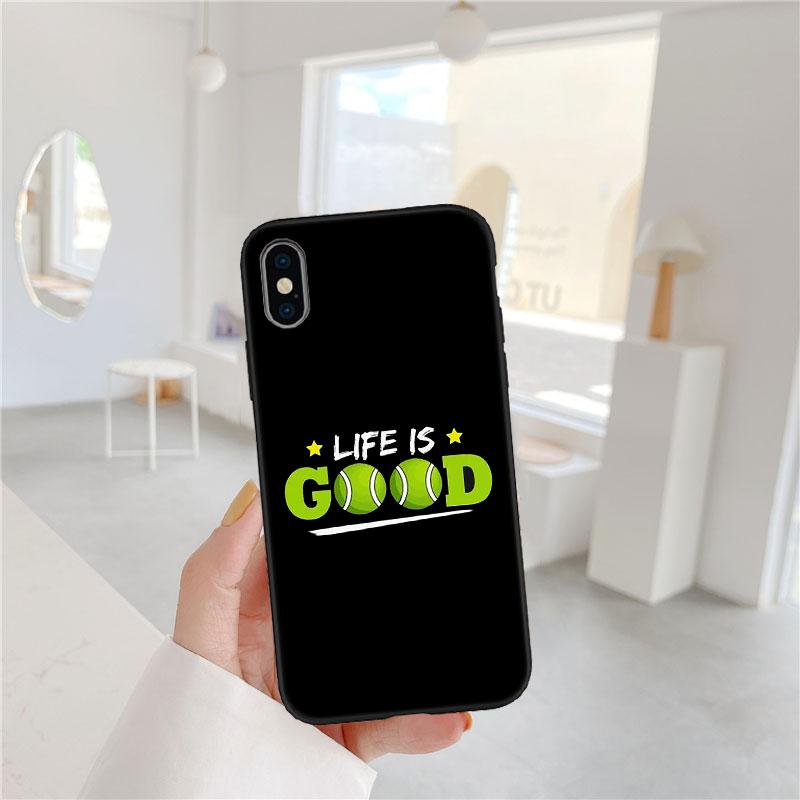 FM48 Tennis Sports Soft Shell Phone Case for Redmi Note 8 9 Pro Max 9S 9T 9C NFC 8T 8A 10A A4