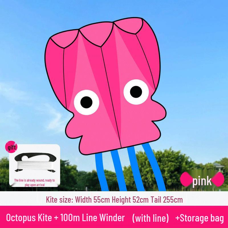 Children's Pocket Storage Bag Soft Body Cartoon Kite - Outdoor Toy