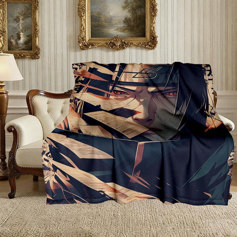 Naruto Blanket, Valentine's Day, Halloween, Thanksgiving Gift Blankets, Home Blanket for Bed and Couch Use