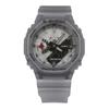G-SHOCK Série Sombra Octogonal Escura À Prova de Choque, À Prova d'Água, Esportivo Transparente Gelo Resistente, Quartzo, Pulseira de Resina, , Mesmo Estilo para GA-2100NNJ-8APR