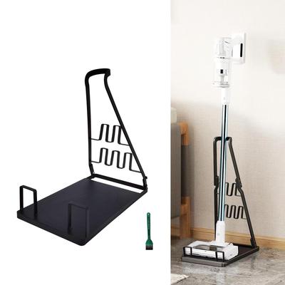 EZ SPARES No-Installation Vacuum Cleaner Stand, Storage Stand Docking Station Holder, All-Metal Bracket Stand Holder with Large Base, Stable,