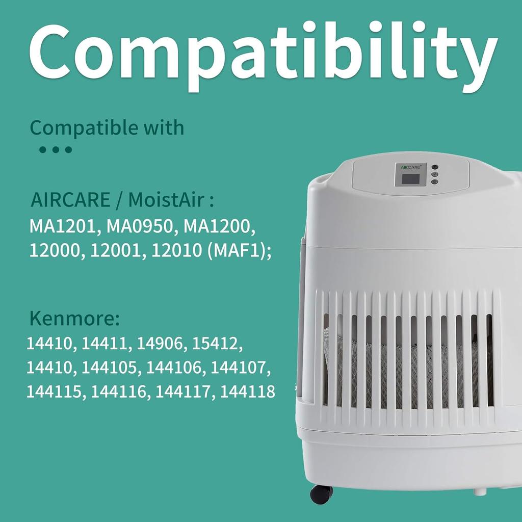 Adapt Kenmore/AIRCARE/MAF1 MA0950 humidifier filter accessories White