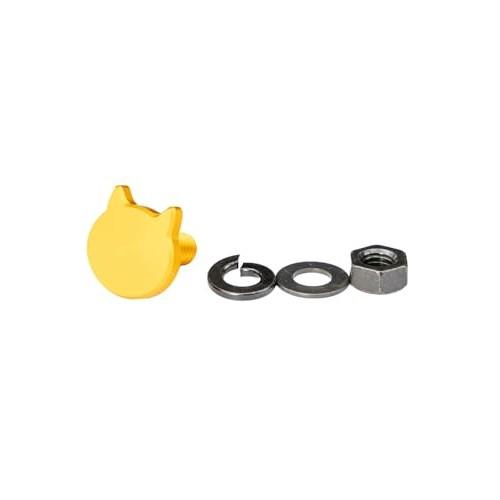 Kijima Motorcycle Parts Accessory Bolt M6x15 Nyambaru Gold 211-5257