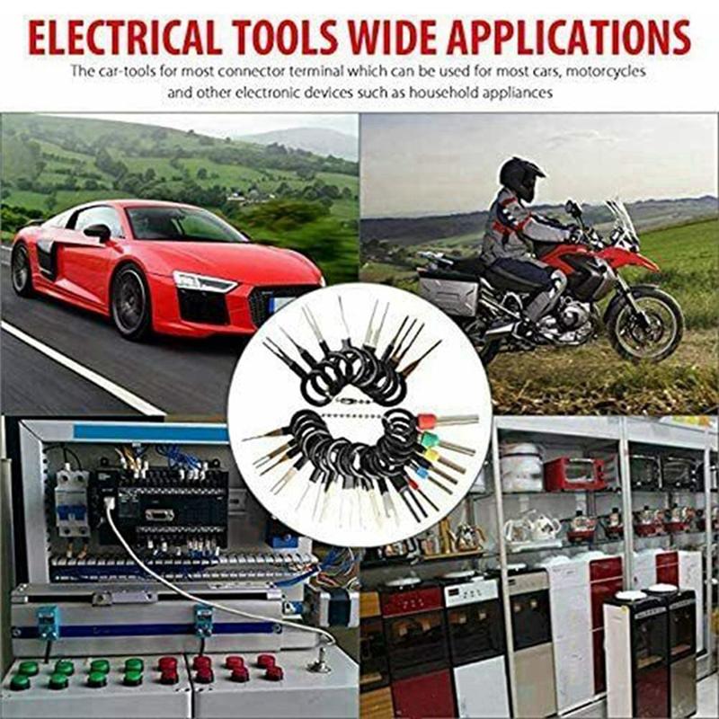 70 Piece Set Terminal Puller Removal Tool Automotive Home Appliance Nail Pulling Tool Set Connector Remover Tool Durable