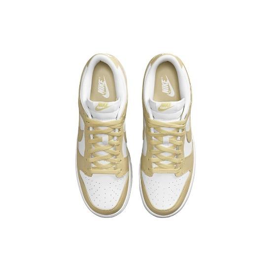 Nike Dunk Low Team Gold Men Sneakers Yellow White  DV0833-100