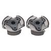 2 Pcs 3 Shoes Centrifugal Clutch Plate Improved Handling Metal Alloy Clutch Springs Plate for 49cc Pocket PIT Quad Dirt