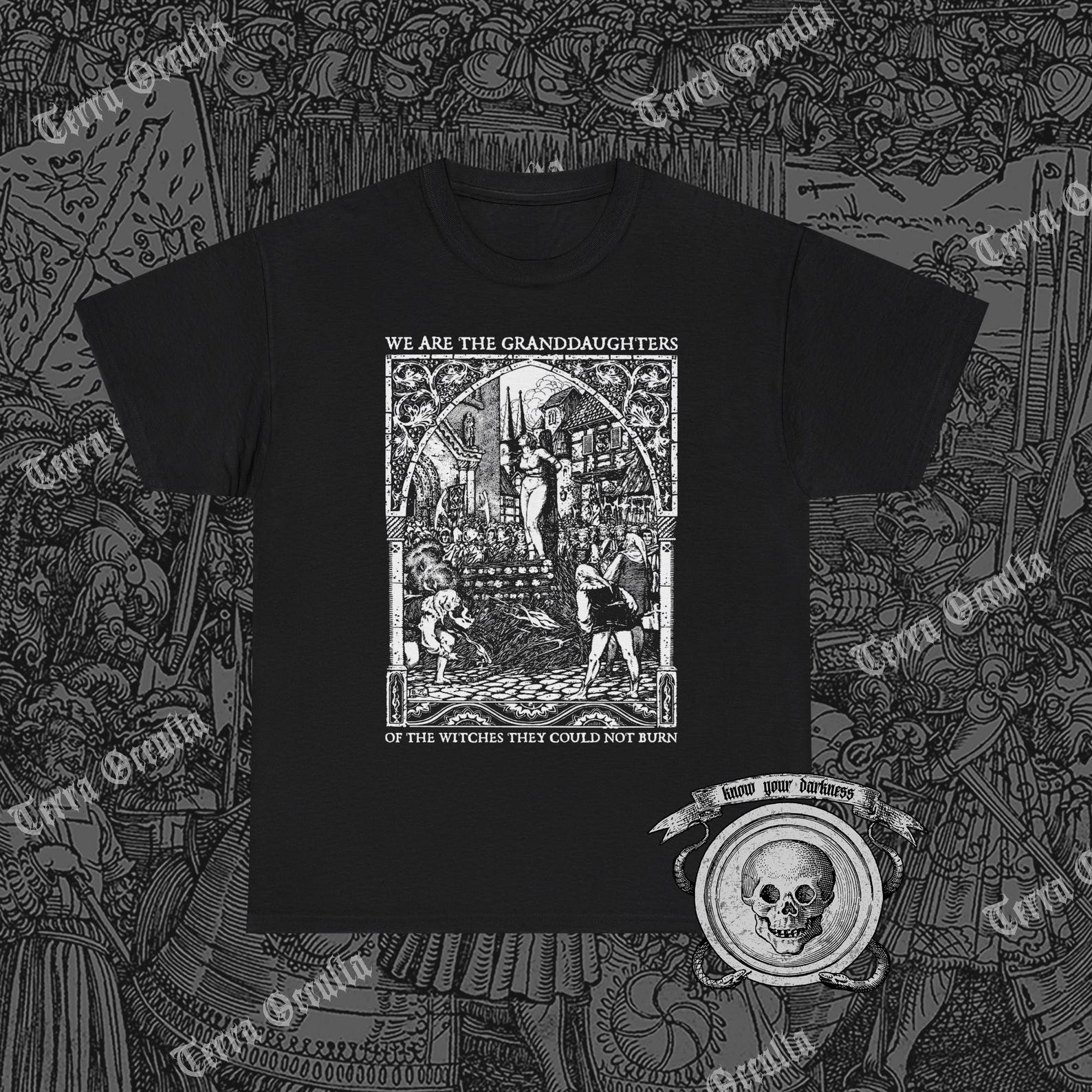We are the Granddaughters of the Witches They Could Not Burn Shirt XL