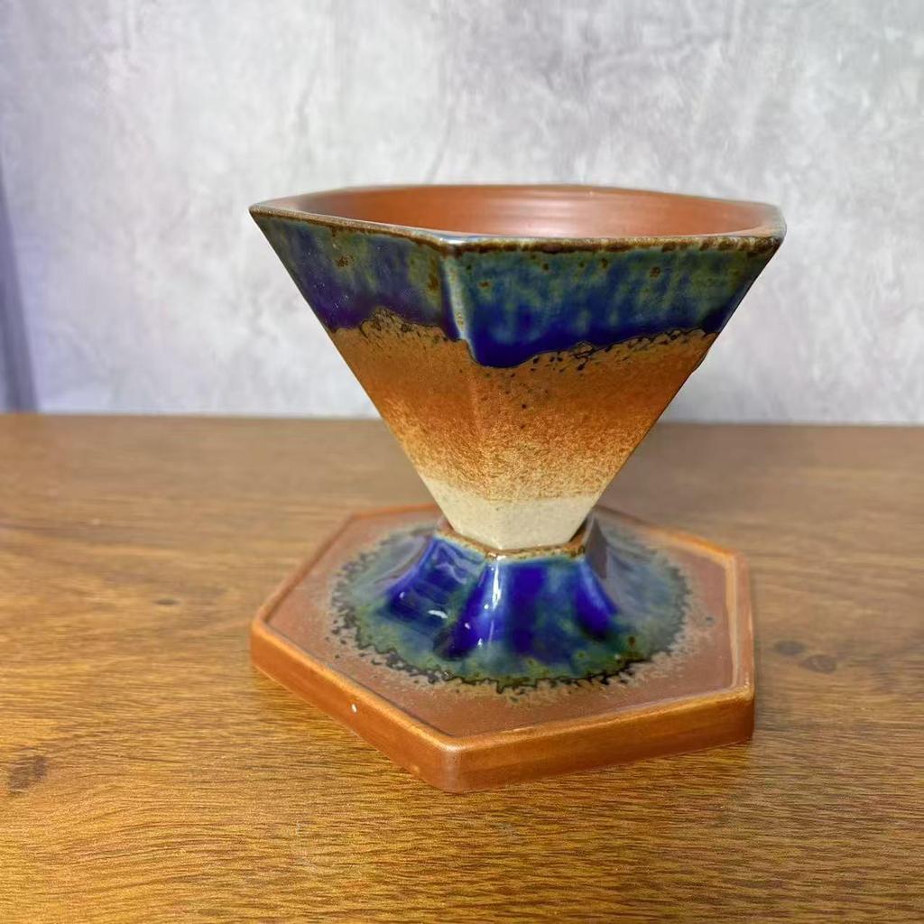 Japanese Retro Ceramic Latte Art Mug