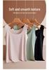 Women’s Seamless Ice Silk Strapless Camisole - Sexy, Ultra-Thin, Anti-See-Through Innerwear for Summer