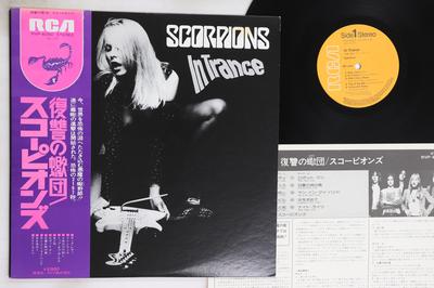 LP deska SCORPIONS - In Trance RVP6050 RCA 1976 Japonsko Obi Rock Použitá