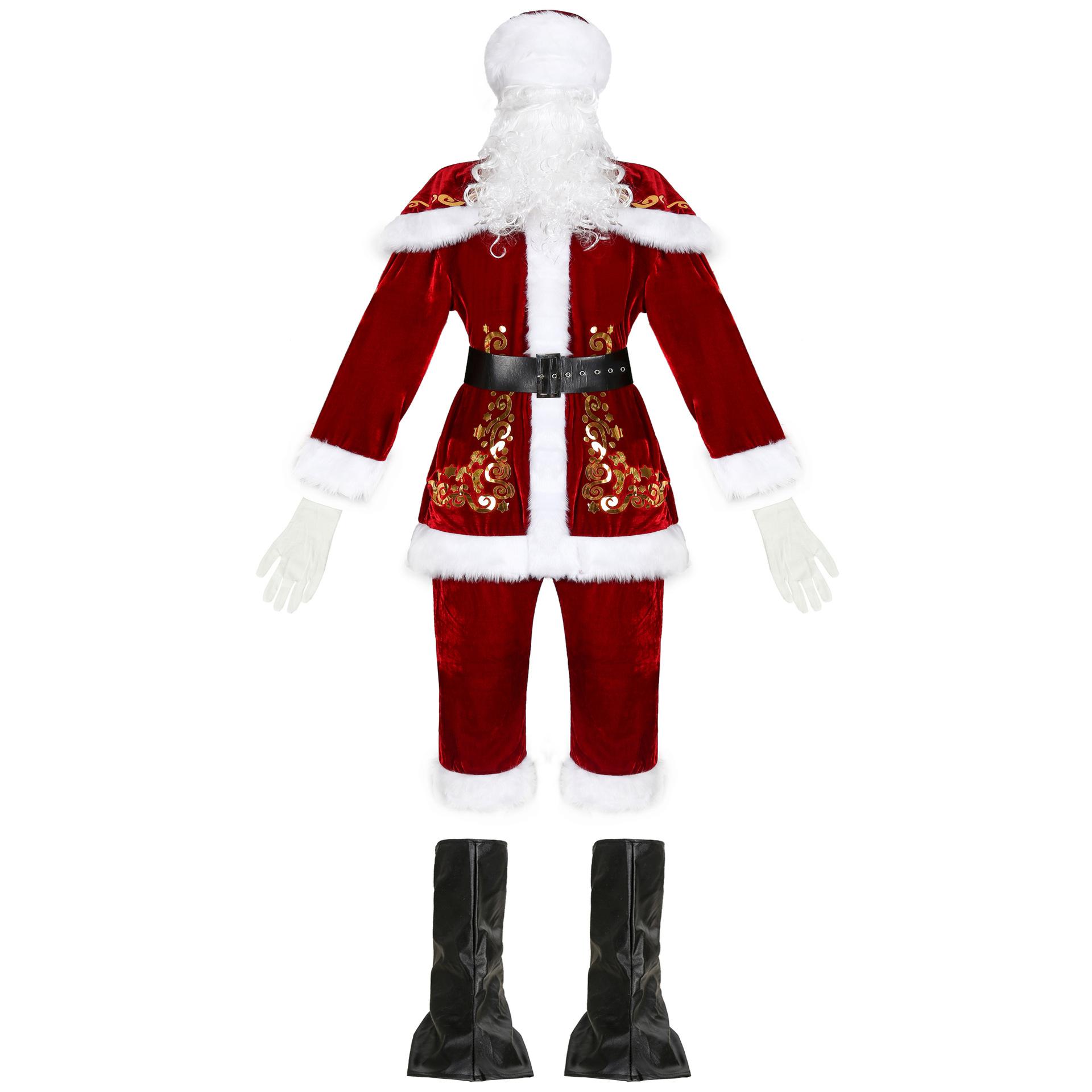 

Santa Claus clothes, Christmas costumes, Santa Claus costumes 4XL