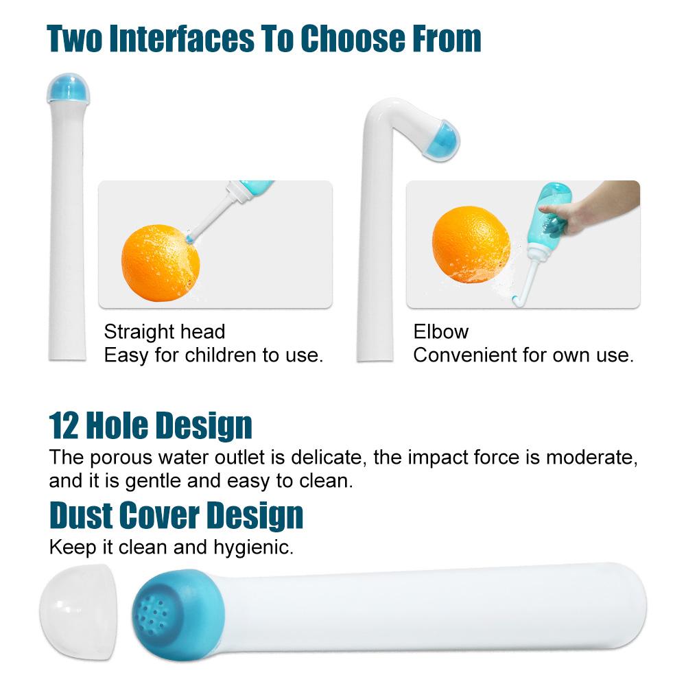 Dr.isla 500ML Portable Hand Bidet Sprayer Hygiene Bottle Spray Washing Cleaner Bidet Female Vagina Anal Douche Cleaning Bottle