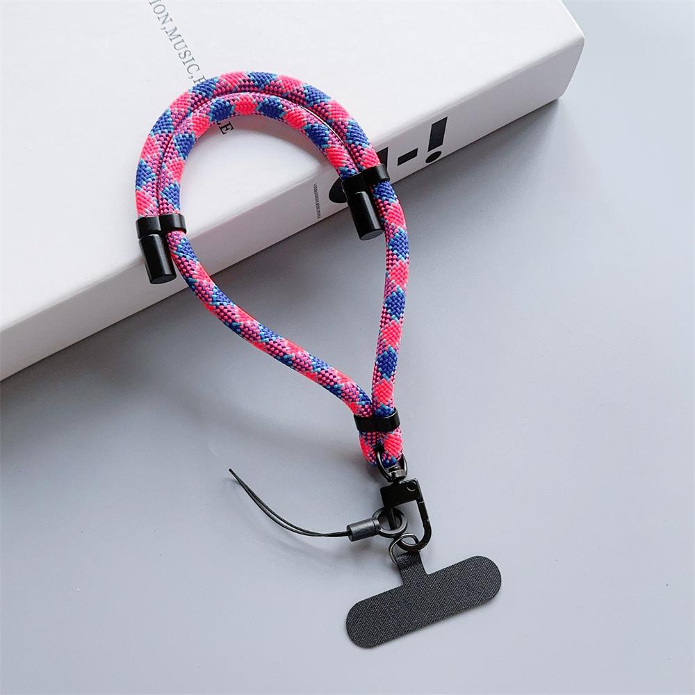 Adjustable Phone Lanyard Hanging Decoration Can Be Carried Twist Rope Anti-loss Pendant Fashion Strong Wrist Short Straps Band