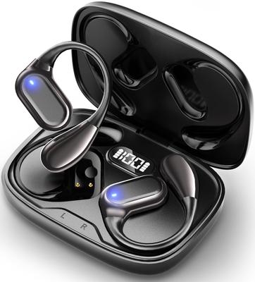 Aetyt Inalámbrico Bluetooth Aire Bluetooth Instantáneo Único o Rápido Compacto y Automático con ENC Compatible con Auriculares de Botón, Auriculares con Gancho para la Oreja, de Oído Abierto,