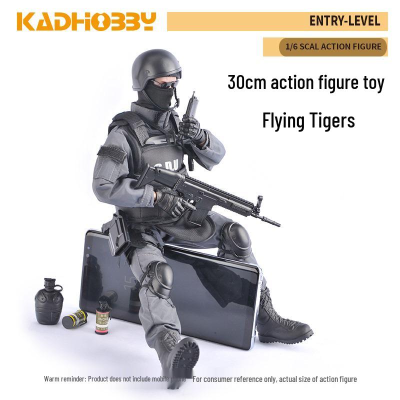 

Серия NB 30 см Камуфляжный игрушечный пистолет с пластиковым ремнем и 16 военными фигурками