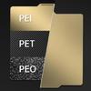 X1/P1P Build Plate PEI Bed Upgraded Double Sided Textured PEI