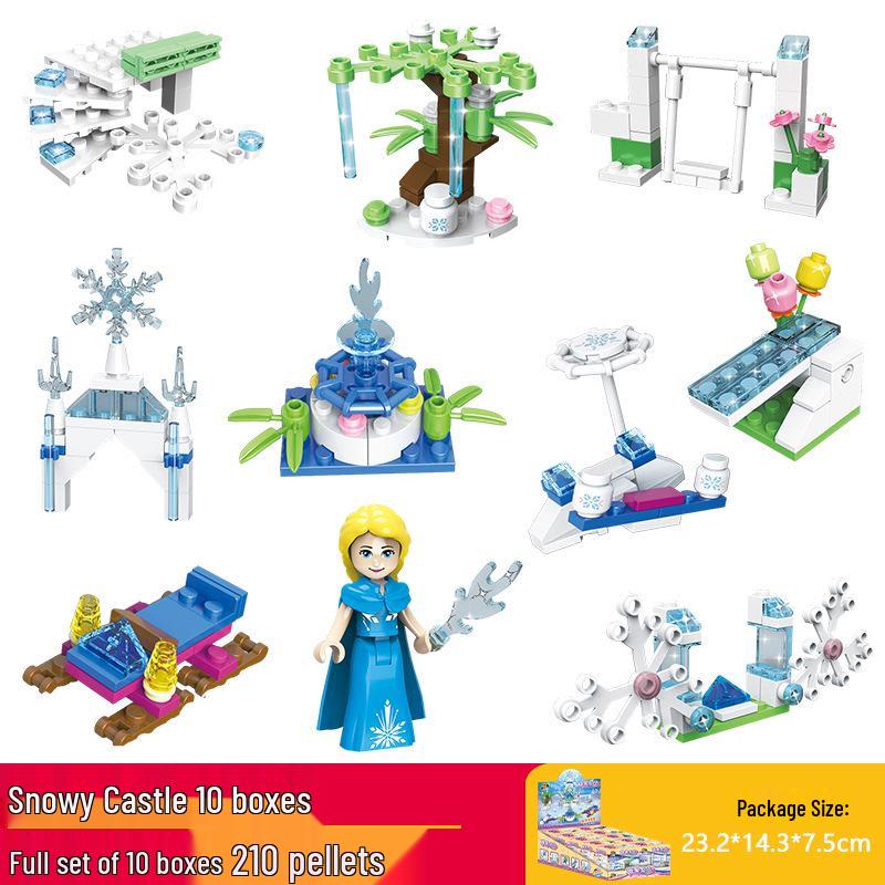 Xiaomingxing Bausteine - Kompatibel mit Lego, Pädagogisches Montagespielzeug mit kleinen Partikeln für Jungen