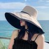OEING Women's Double-Sided Wide-Brim Sun Hat