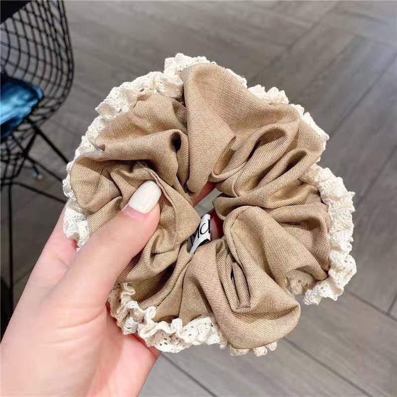 Fresh Summer Sweet Lace Bow Hair Tie - Elegant & Stylish Hair Accessory