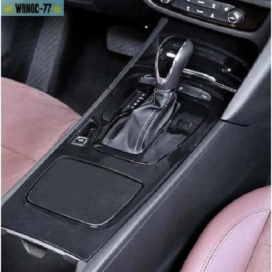 Steel Black Central Console Gear Shift Cover Trim 1PCS For Buick Regal 2017-