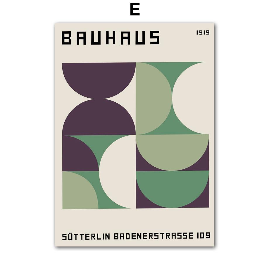 Abstraktes grünes Farbblocklinien-Leinwandgemälde, Poster, Druckgrafik, minimalistische Wandkunst, nordische Leinwandmalerei, Heimdekoration