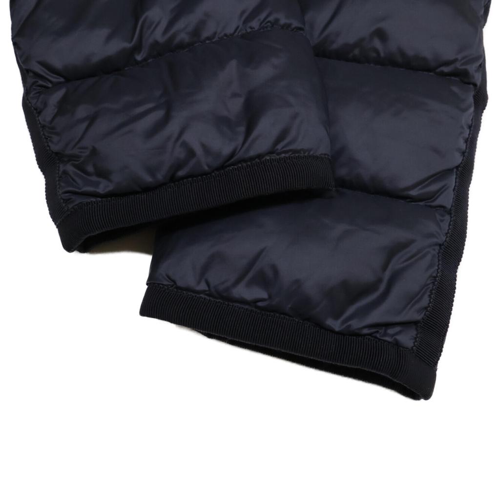 MONCLER HERMINE Hermine hooded down jacket coat O NavyUsed