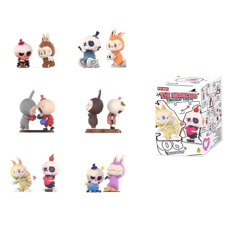 New POP MART LABUBU THE MONSTERS Naughty Journal Collection Figure Mystery Boxes Single Mystery Box/Full Box 6 Pcs PPMT-2401-0063