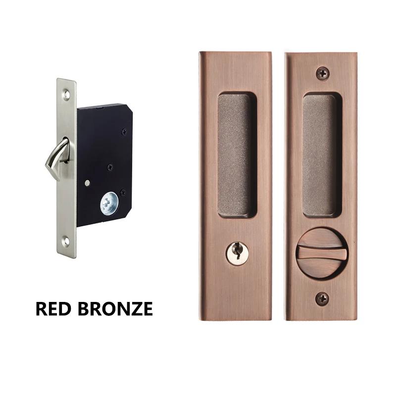 

Раздвижной дверной замок Замок сдвижной двери Невидимый замок для деревянной двери Черный замок для темной двери Ручка сдвижной двери Защелка Кухонный замок для ванной комнаты