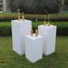 Iron Art Aisle & Stage Decor: Square & Cylindrical Wedding Props
