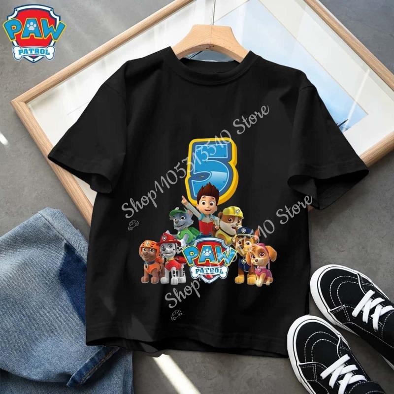 Front and back double prints, Easter, girls, rainbow and cartoon leopard print rabbit prints casual round neck versatile T-shirt