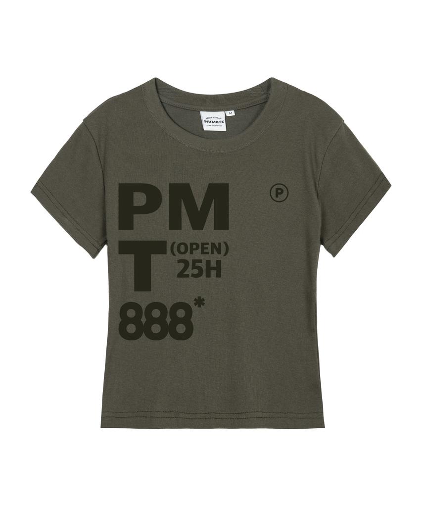 PRIMATE Mono Days Women'S Slim Fit Short Sleeve T-Shirt 8 Colors (Type A)