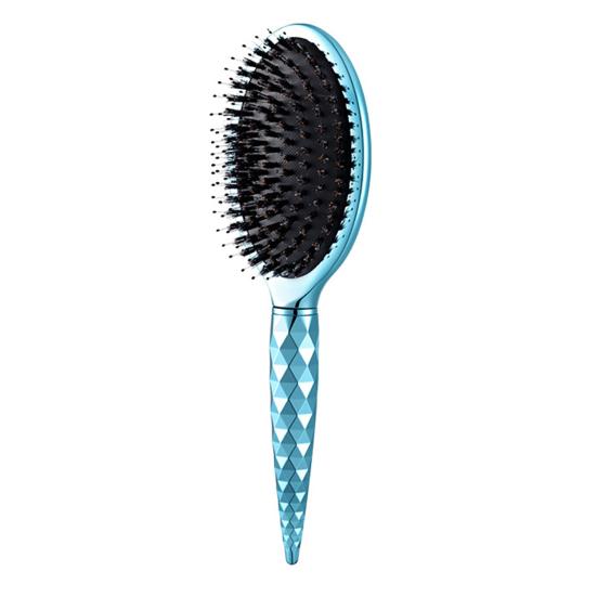 

Boar Bristles Hair Brush with Ergonomic Handle Anti-static Scalp Massage Air Cushion Comb Men Women Portable Hair Styling Detangling Brush