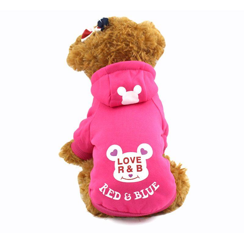 Cozy Superman Dog Clothes Small Pet Hoodie Coat For Winter Protection And Style